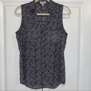 Express Portofino blouse, press-free.